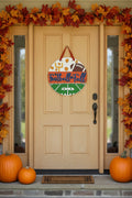 Football and Fall Door Hanger
