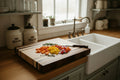 Large Food Prep Walnut/Maple/Canary Wood  Board
