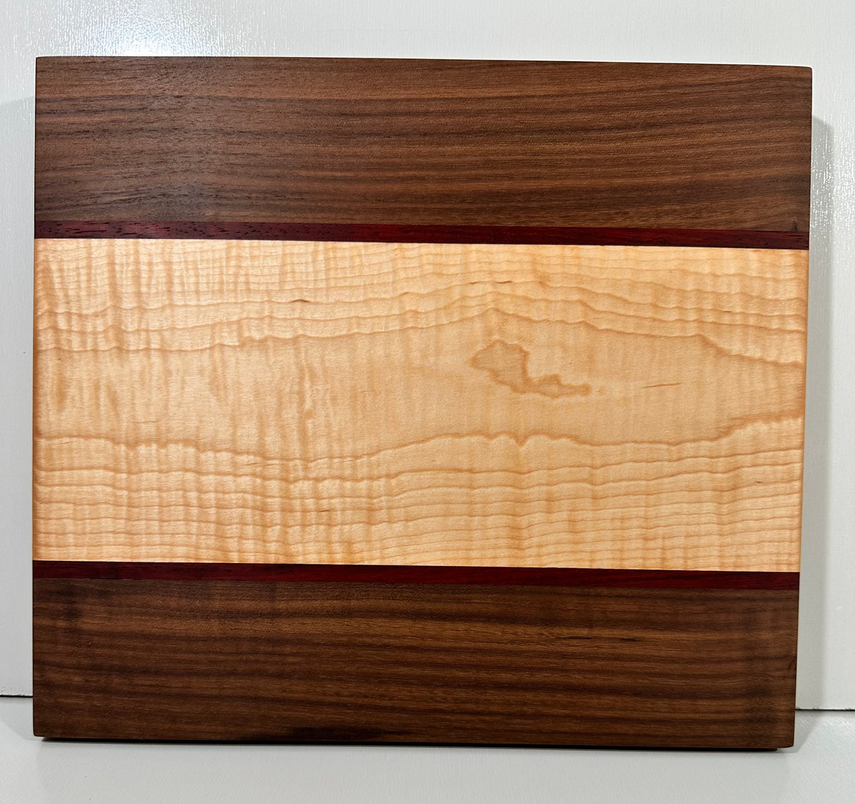 Medium Food Prep Cutting Walnut/Maple/Padauk Wood Board